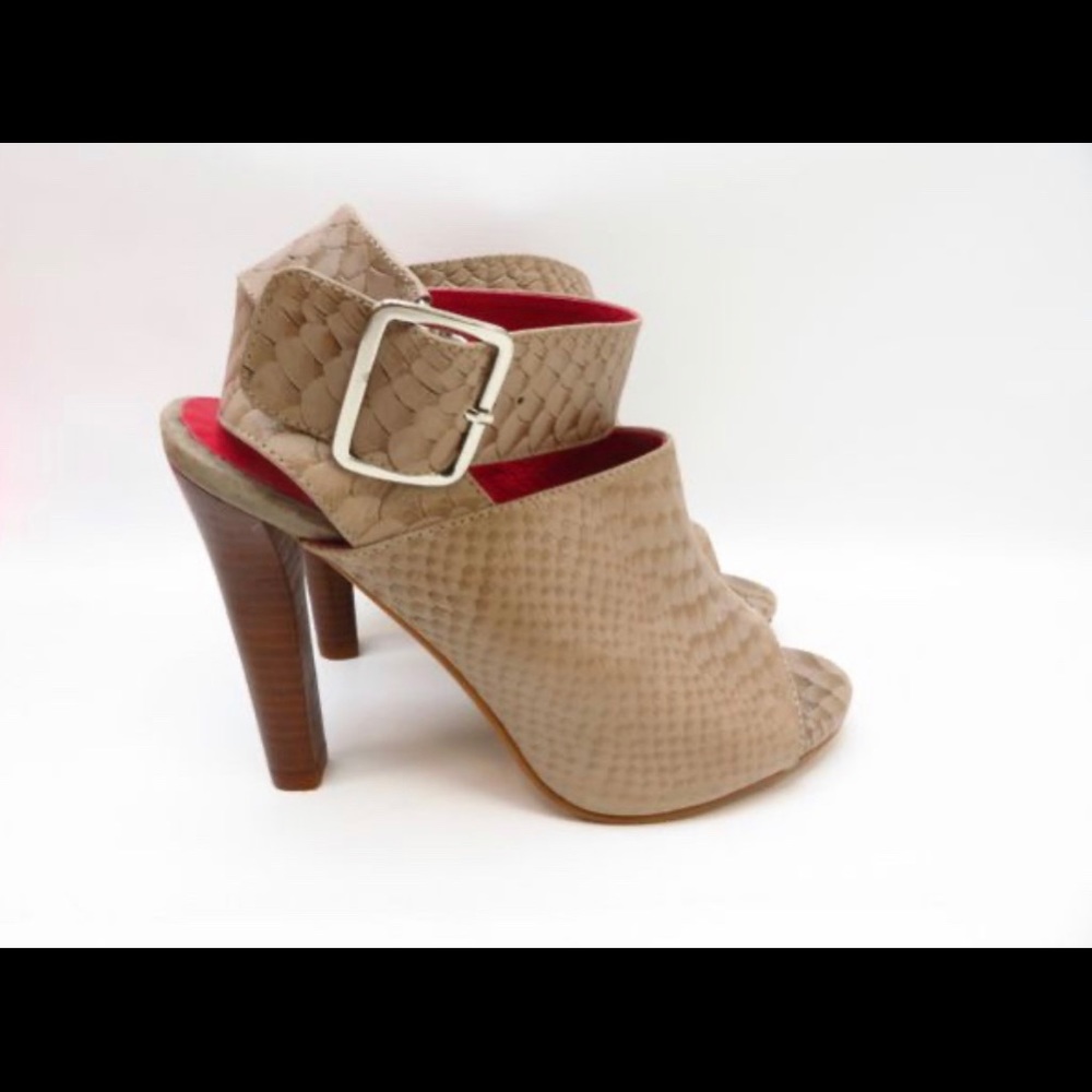 Jeffrey Campbell croc open toe shoes